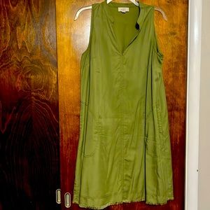 Loft Army Green utility Dress